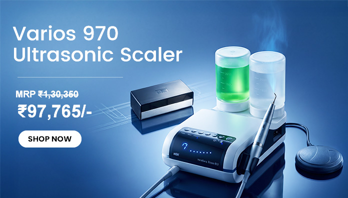 NSK Varios 970 Ultrasonic Scaler with 3 Tips (Y1001175)